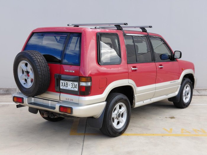 1999 Holden Jackaroo SE U8 Radiant Red