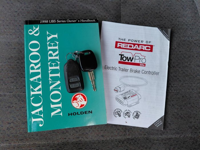 1999 Holden Jackaroo SE U8 Radiant Red