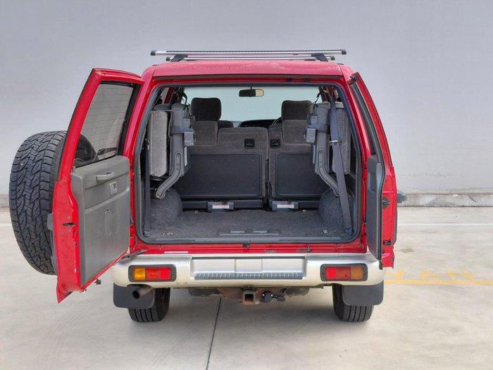 1999 Holden Jackaroo SE U8 Radiant Red
