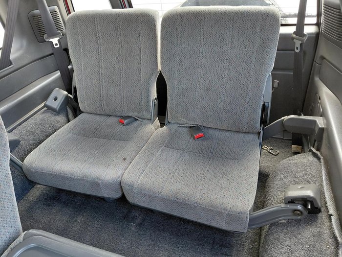 1999 Holden Jackaroo SE U8 Radiant Red