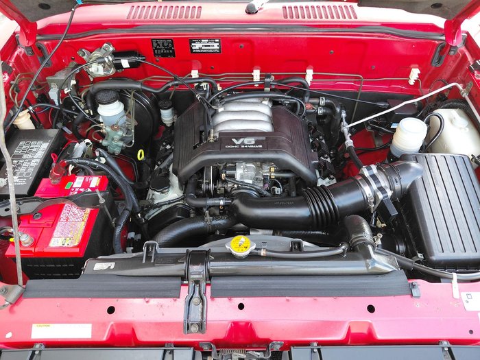 1999 Holden Jackaroo SE U8 Radiant Red