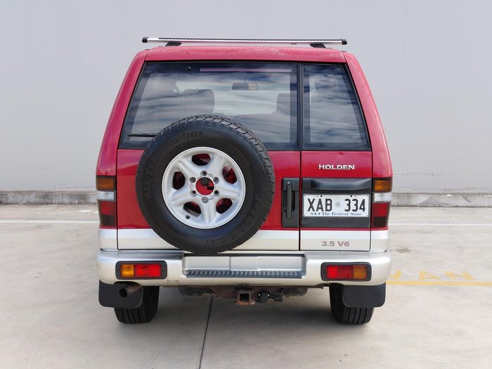 1999 Holden Jackaroo SE U8 Radiant Red