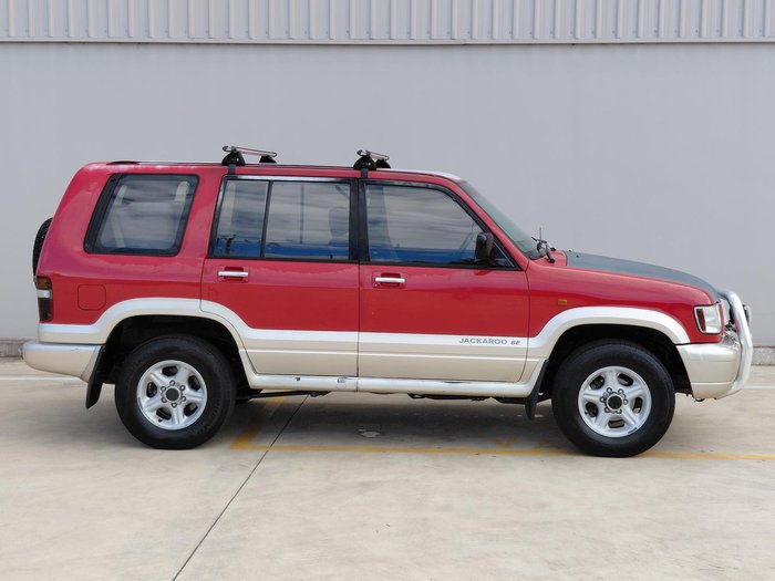 1999 Holden Jackaroo SE U8 Radiant Red