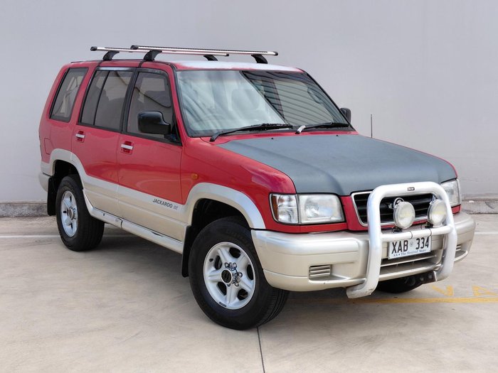 1999 Holden Jackaroo SE U8 Radiant Red