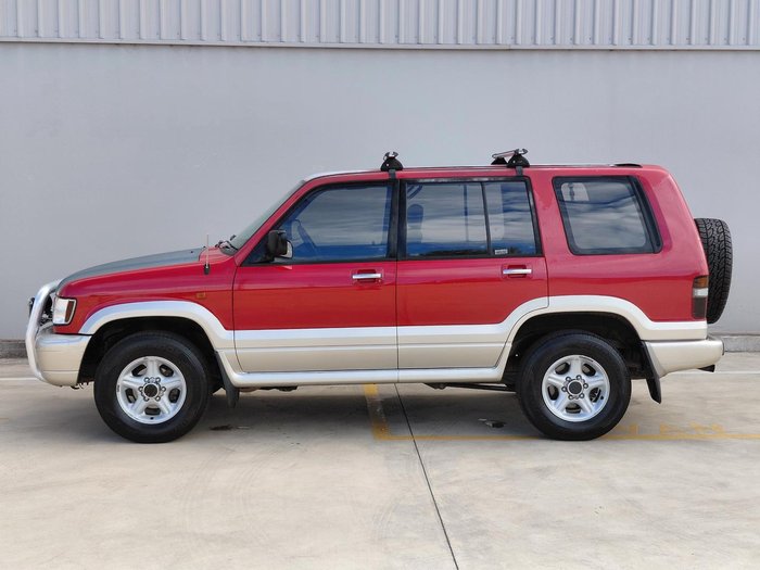 1999 Holden Jackaroo SE U8 Radiant Red