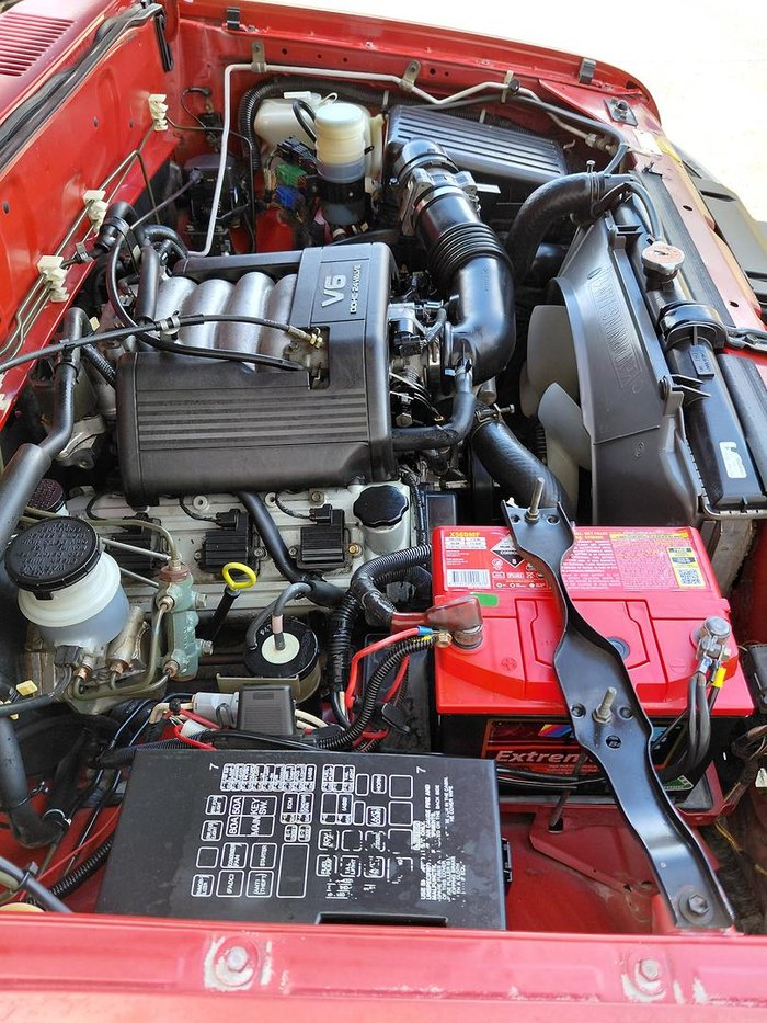 1999 Holden Jackaroo SE U8 Radiant Red