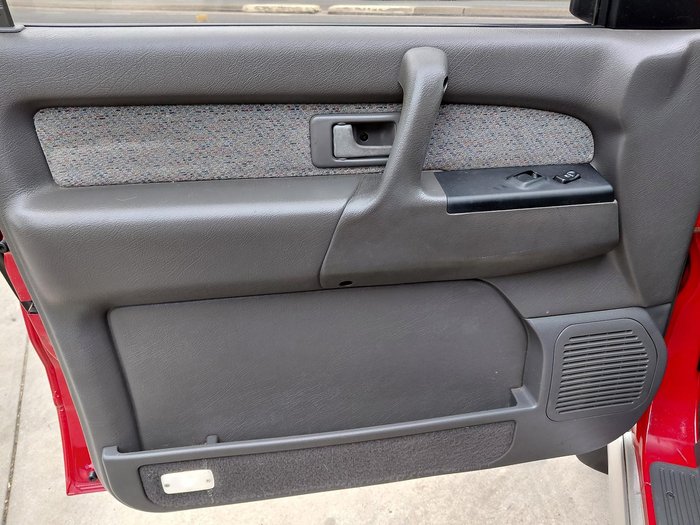 1999 Holden Jackaroo SE U8 Radiant Red