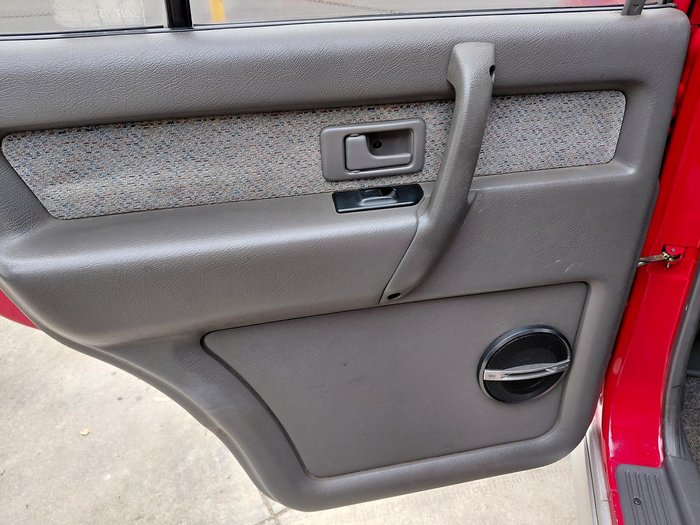 1999 Holden Jackaroo SE U8 Radiant Red