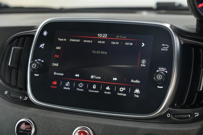 2020 Abarth 595 Competizione Series 4 Podium Blue