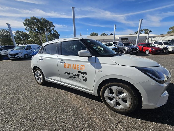 2024 Suzuki Swift Hybrid Plus UZ Pure White