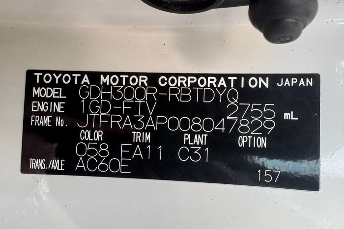 2022 Toyota Hiace