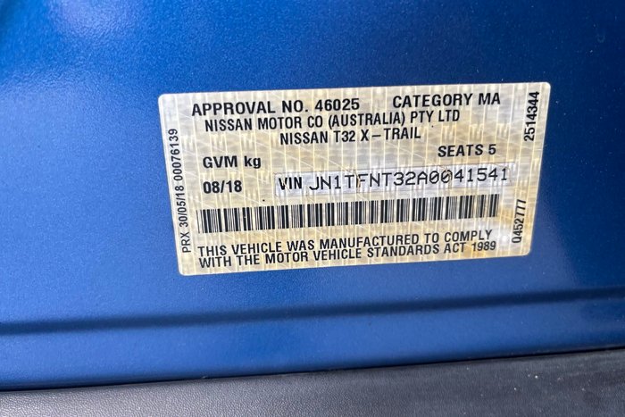 2018 Nissan X-TRAIL TS