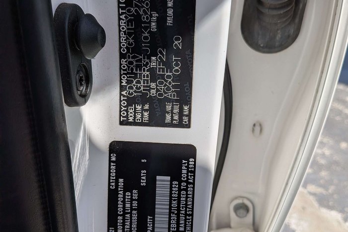 2020 Toyota Landcruiser Prado GX