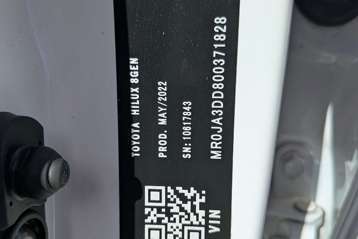 2022 Toyota Hilux SR Hi-Rider