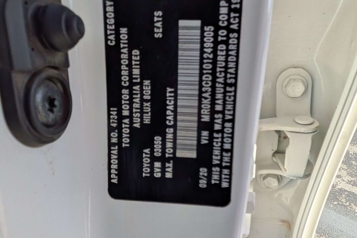 2020 Toyota Hilux SR