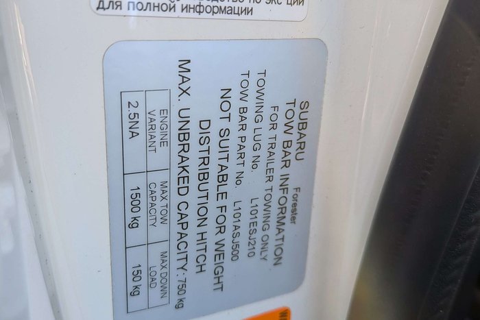 2019 Subaru Forester 2.5i-L