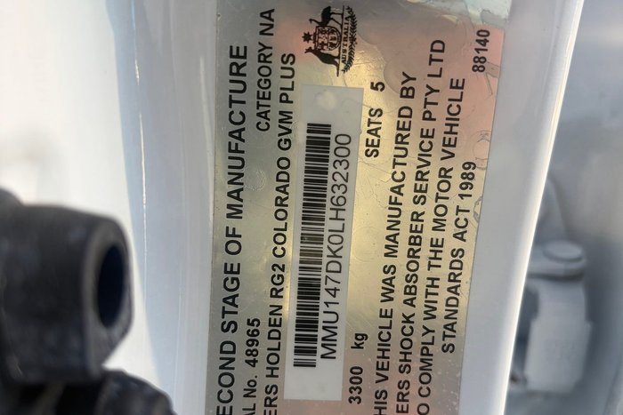 2020 Holden Colorado LS
