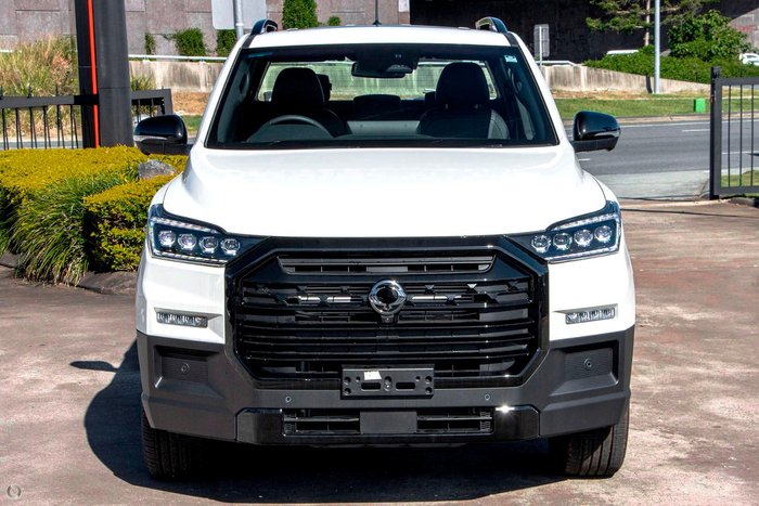2026 KGM Musso Ultimate Q261 MY26 4X4 Dual Range Grand White