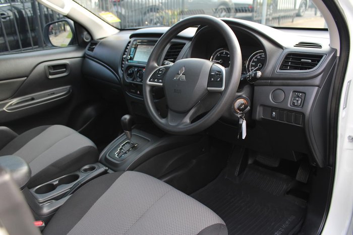 2018 Mitsubishi Triton GLX MR MY19 4x2 White