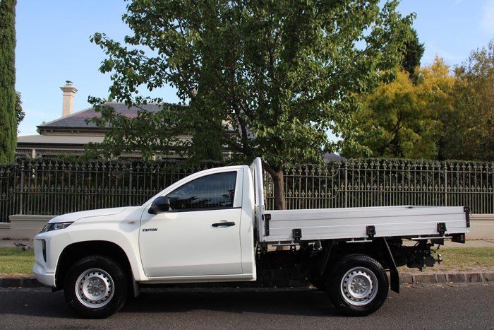 2018 Mitsubishi Triton GLX MR MY19 4x2 White