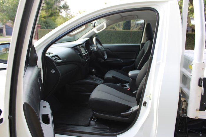 2018 Mitsubishi Triton GLX MR MY19 4x2 White