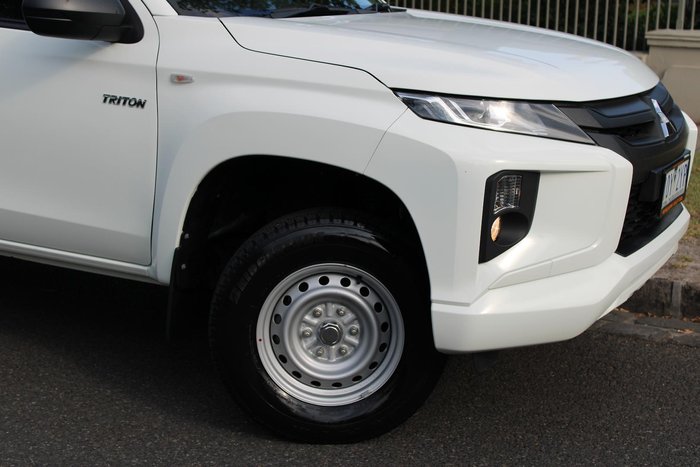 2018 Mitsubishi Triton GLX MR MY19 4x2 White