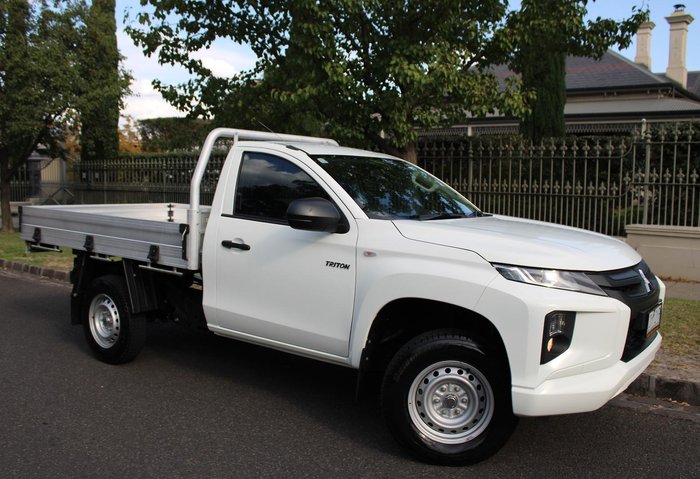 2018 Mitsubishi Triton GLX MR MY19 4x2 White