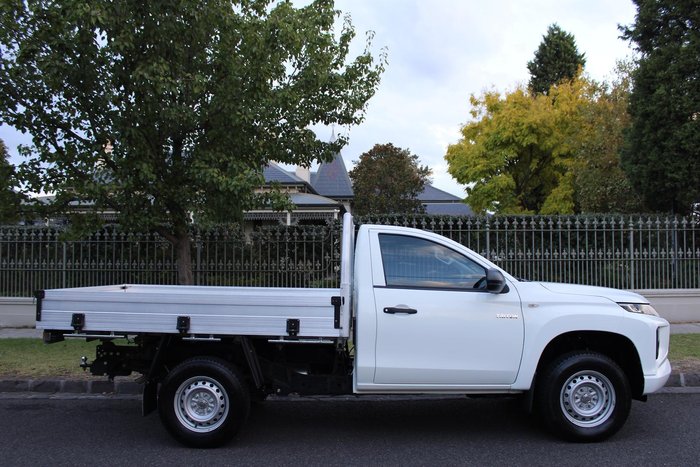 2018 Mitsubishi Triton GLX MR MY19 4x2 White