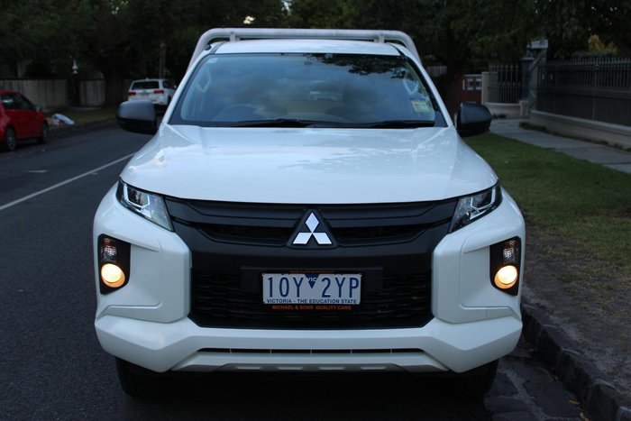 2018 Mitsubishi Triton GLX MR MY19 4x2 White