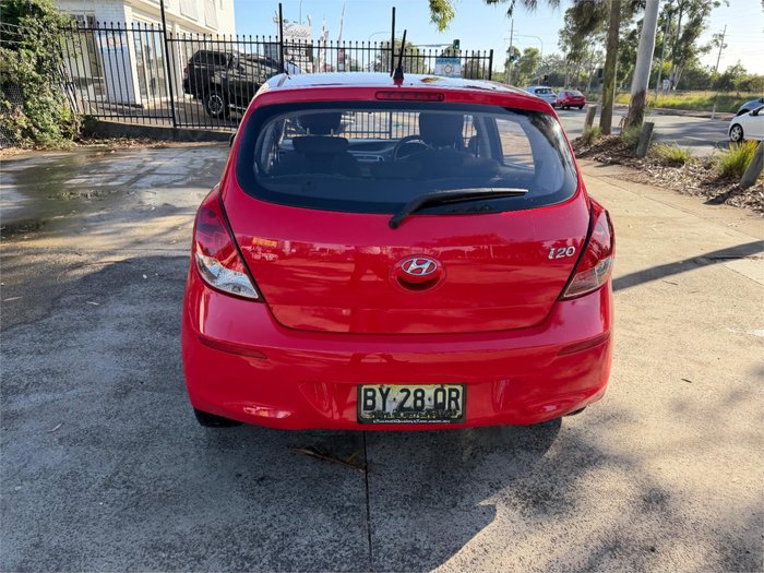 2014 HYUNDAI i20 ELITE PB MY14 Red
