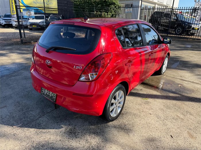2014 HYUNDAI i20 ELITE PB MY14 Red