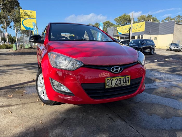 2014 HYUNDAI i20 ELITE PB MY14 Red