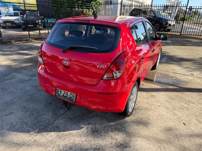 2014 HYUNDAI i20 ELITE PB MY14 Red