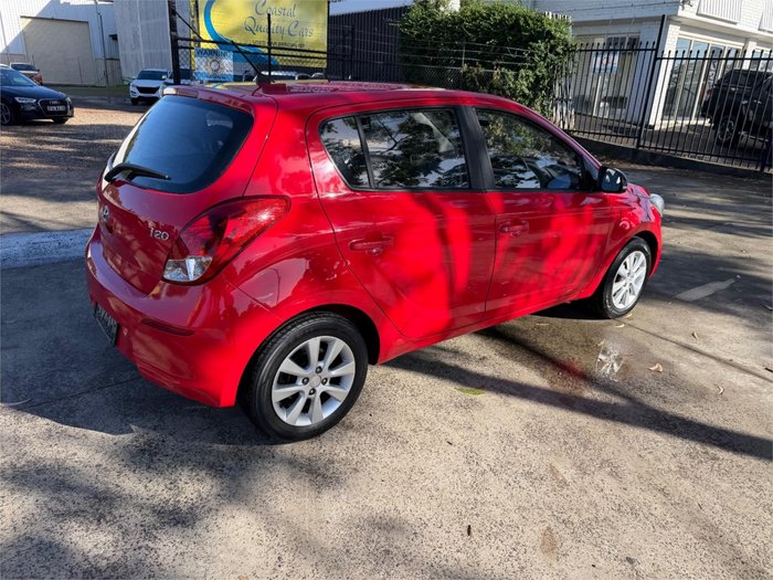 2014 HYUNDAI i20 ELITE PB MY14 Red