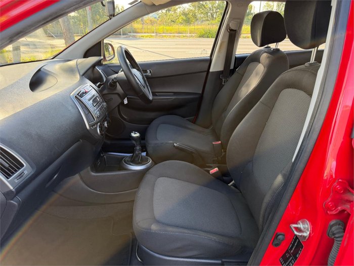 2014 HYUNDAI i20 ELITE PB MY14 Red