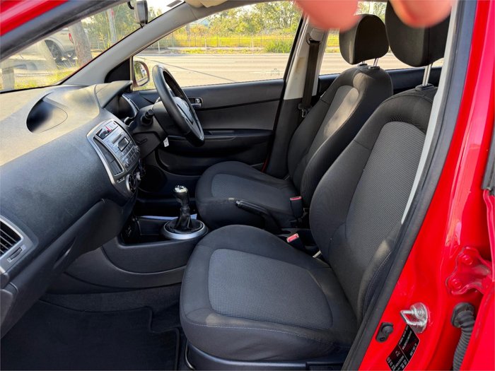 2014 HYUNDAI i20 ELITE PB MY14 Red