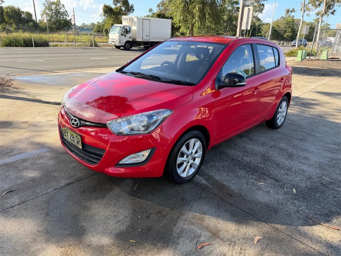 2014 HYUNDAI i20 ELITE PB MY14 Red
