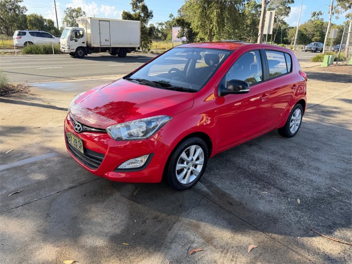 2014 HYUNDAI i20 ELITE PB MY14 Red