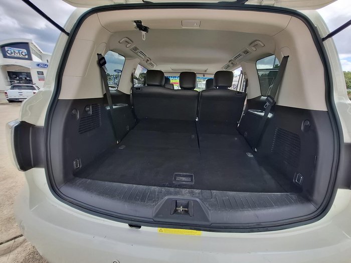 2018 Nissan Patrol Ti Y62 Series 4 4X4 Dual Range Ivory Pearl