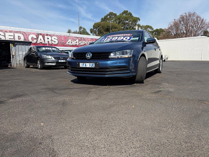 2015 Volkswagen Jetta 118TSI Comfortline 1B MY15 Blue Silk