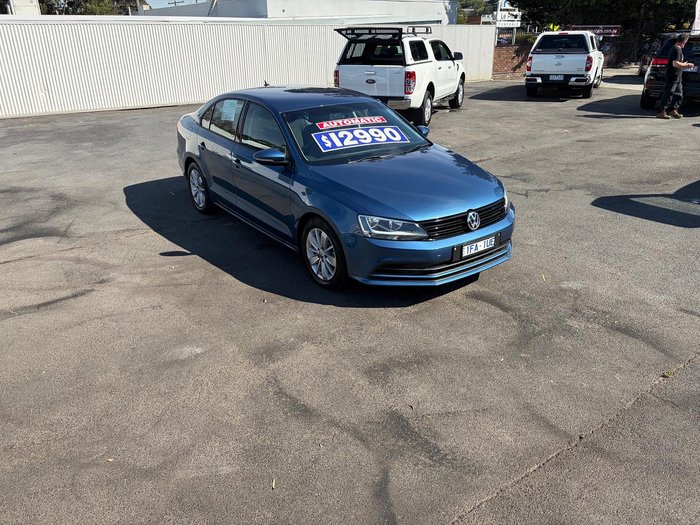 2015 Volkswagen Jetta 118TSI Comfortline 1B MY15 Blue Silk