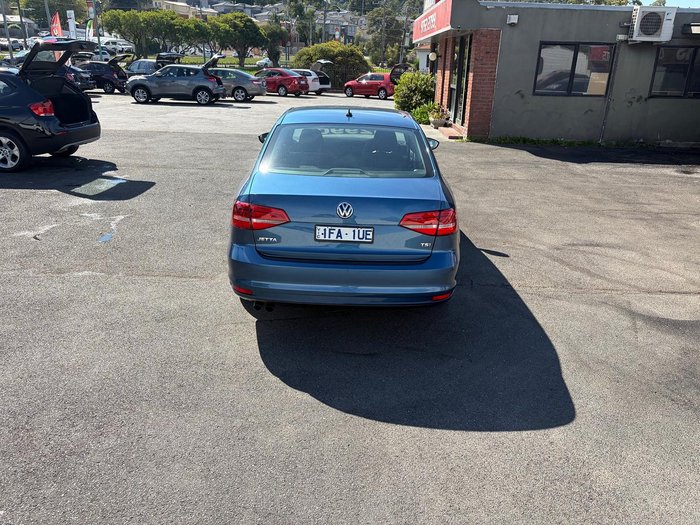 2015 Volkswagen Jetta 118TSI Comfortline 1B MY15 Blue Silk