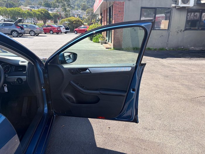 2015 Volkswagen Jetta 118TSI Comfortline 1B MY15 Blue Silk