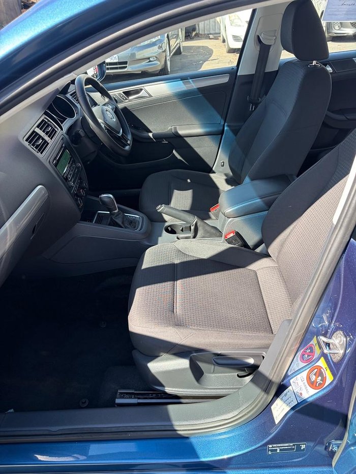 2015 Volkswagen Jetta 118TSI Comfortline 1B MY15 Blue Silk