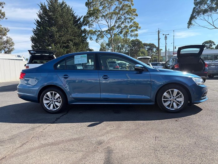 2015 Volkswagen Jetta 118TSI Comfortline 1B MY15 Blue Silk