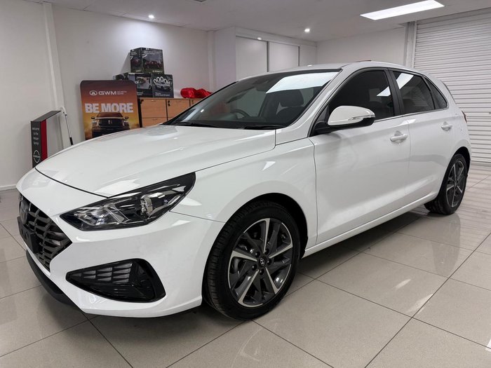 2021 Hyundai i30 Active PD.V4 MY22 Polar White