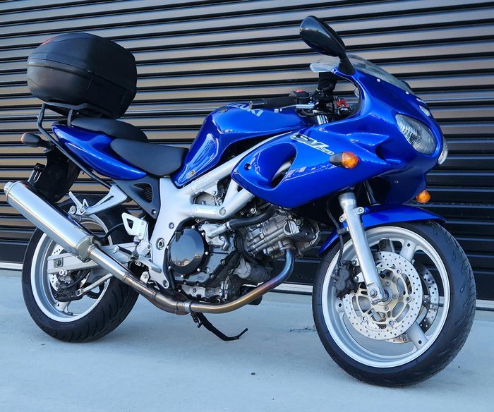 2001 Suzuki SV650S SV Blue