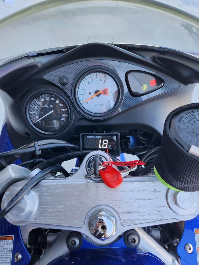 2001 Suzuki SV650S SV Blue