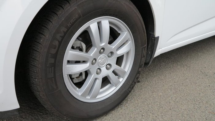 2013 Holden Barina CD TM MY13 Snowflake White