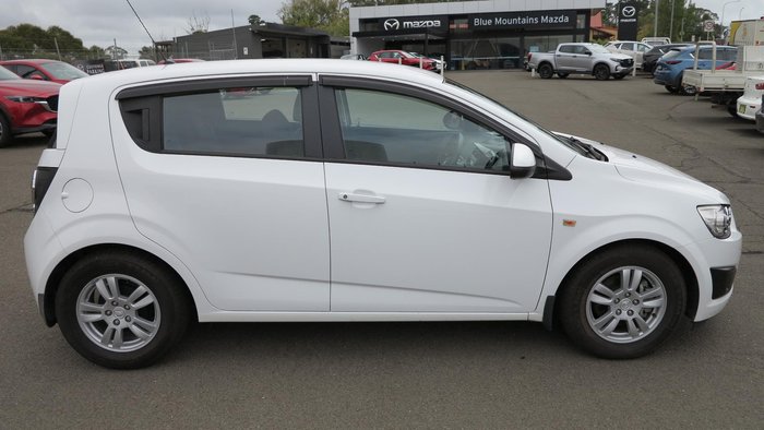 2013 Holden Barina CD TM MY13 Snowflake White